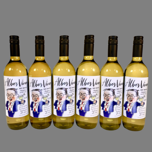 6 x Bottles ALBO’s VINO Dry White (750ml each)